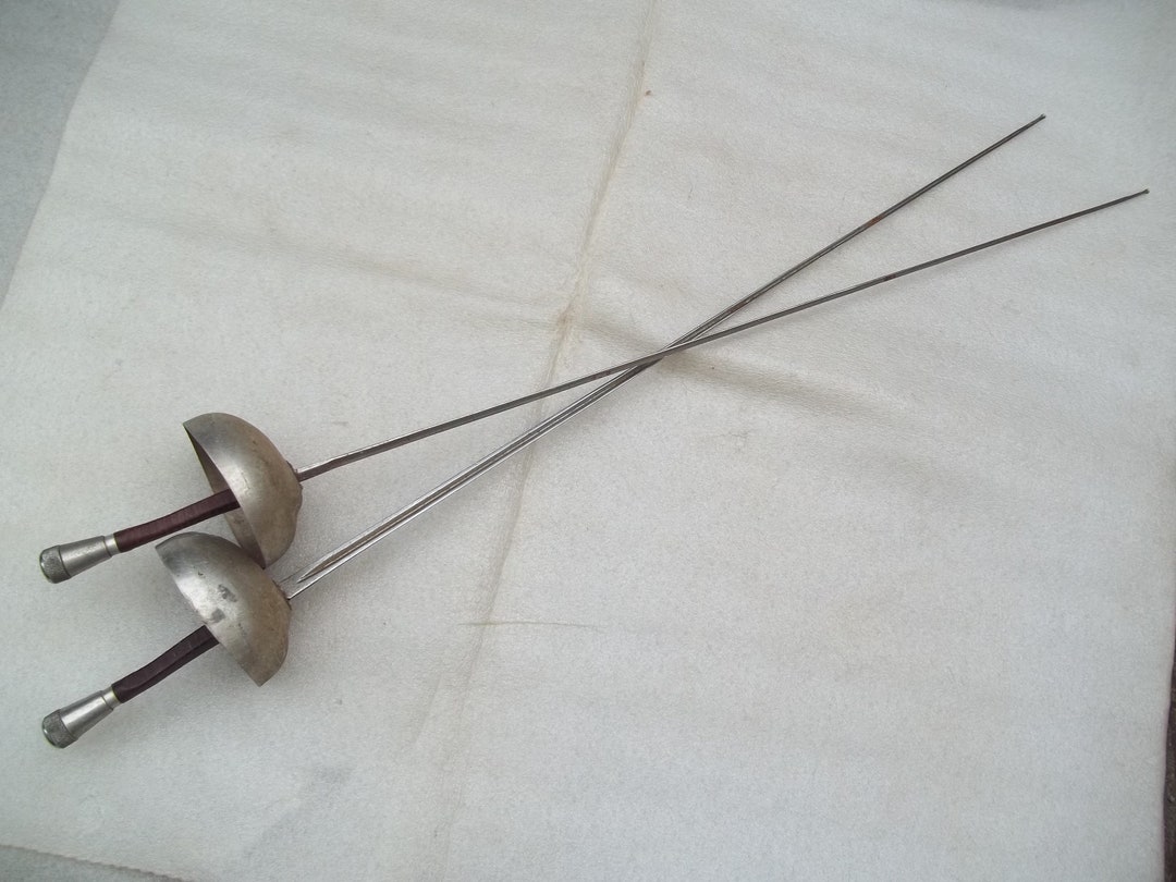 Vintage Leon Paul Fencing Foils X 2 Etsy