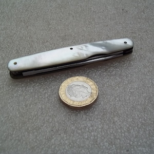 Vintage Slater Mother of Pearl Penknife
