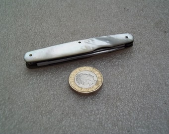 Vintage Slater Mother of Pearl Penknife