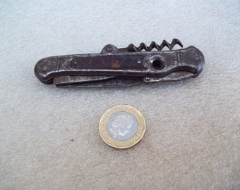 Antike Glasperlen/ Glascutter Penknife