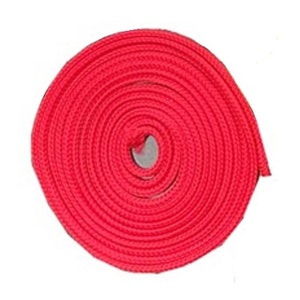 May include: A bright red coiled rope, ideal for crafting or adding a pop of colour to your projects.