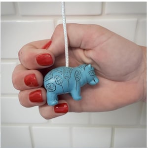 Egyptian Hippo Light Pull with Cord & Connector