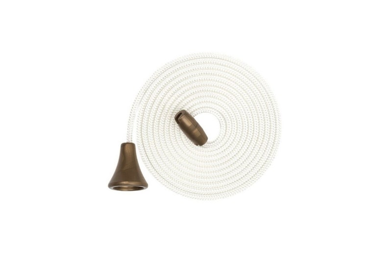 Gold Effect Classic Bell Light Pull with Cord /& Connector