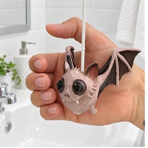 Quirky Flying Bat Light Pull  - complete with choice of Cord Colour and Connector