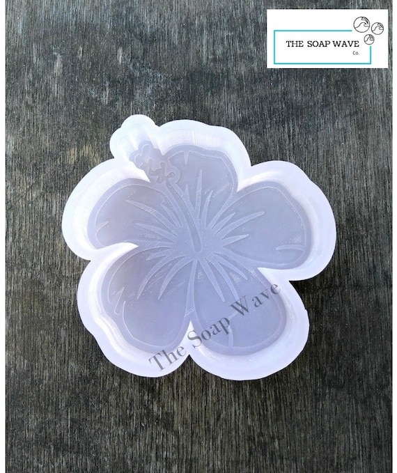 Flower Hibiscus Mold Silicone Molds for Freshies Resin Etsy