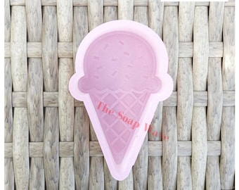 Molde para cono de helado - moldes de silicona para productos frescos, jabones, manualidades