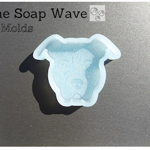 Dog silicone mold - freshies / freshie molds / pit bull
