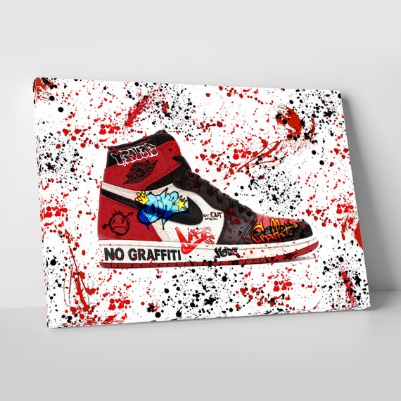 nike jordan graffiti