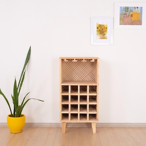 Botellero, mueble bar, unidad de almacenamiento / WCK