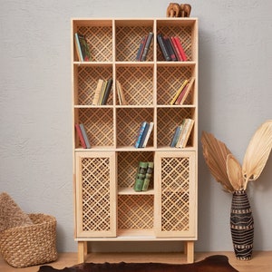 Tall Bookshelf, Lattice Furniture