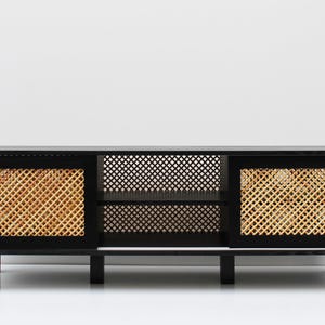 Mueble de TV, Credenza de mediados de siglo, Mueble de sala / GODFATHER