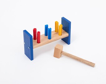 playskool hammer and peg toy