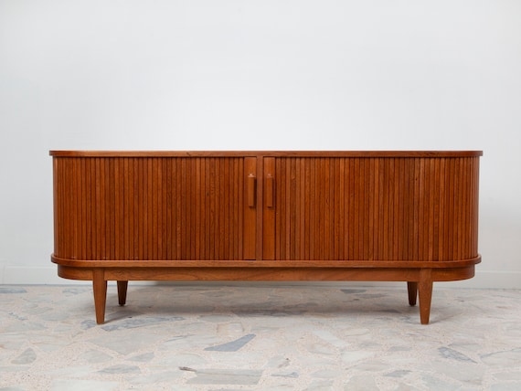 TV stand, handmade from solid mahogany | AVDELING