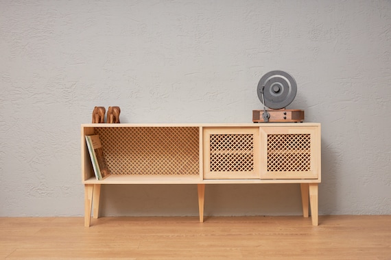 Media console, handmade from solid pinewood | SUKSESS