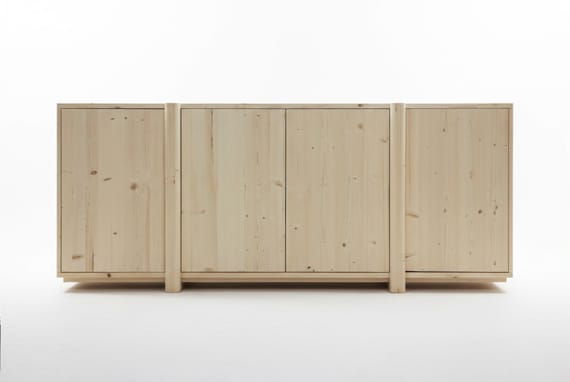 Sofa table, handmade from solid sprucewood | AHAL