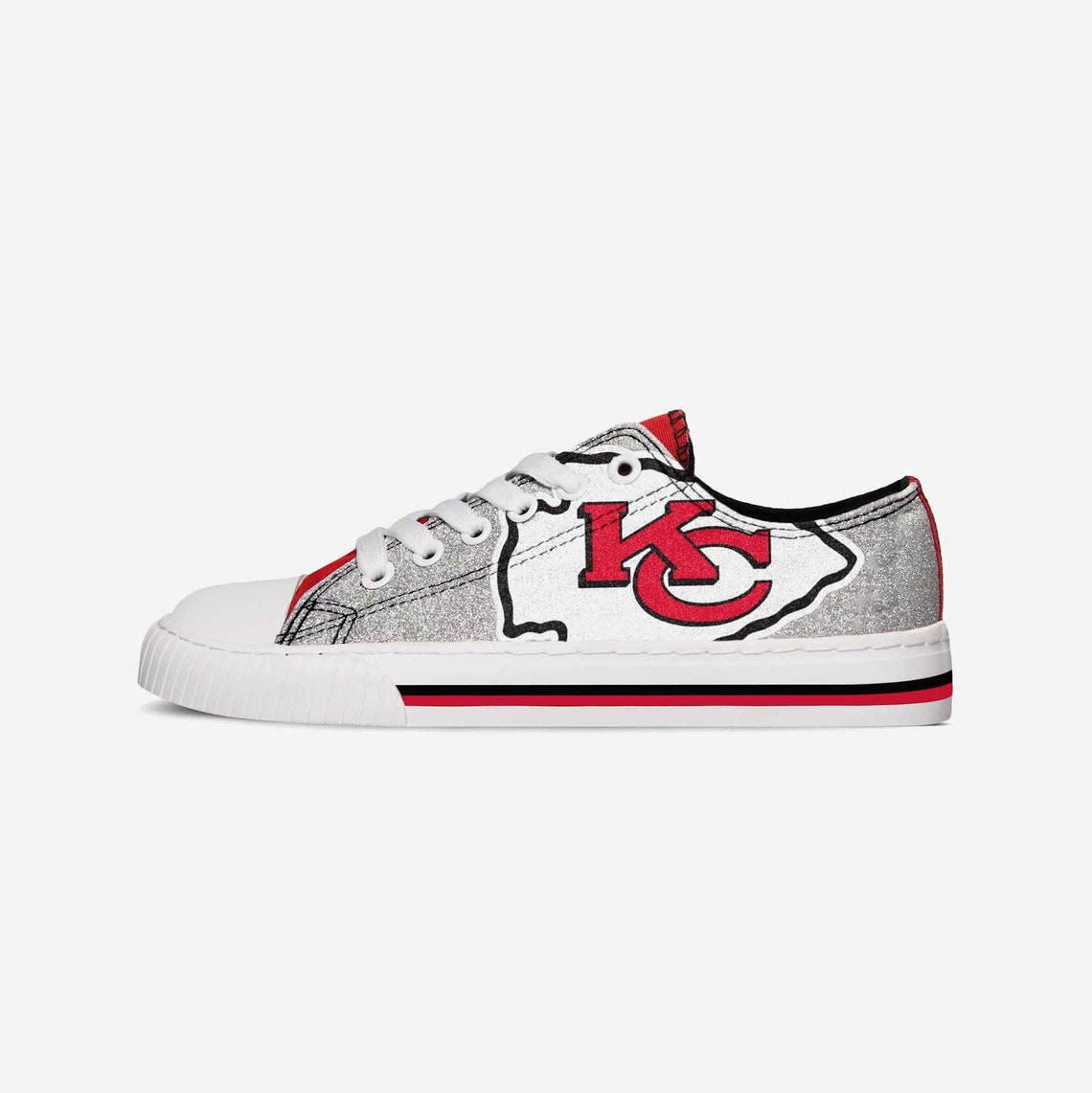 Kansas City Chiefs Low Top Converse Shoes Kansas City Chiefs Etsy