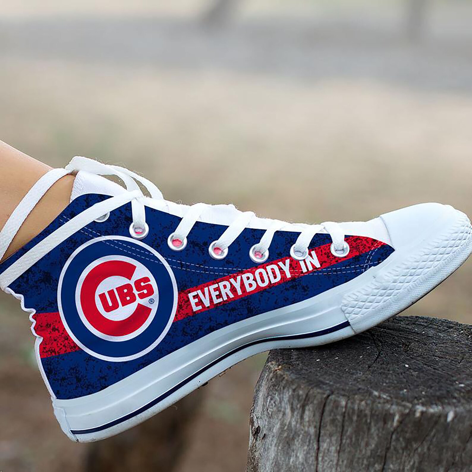 Chicago Cubs High Top Converse Shoes Chicago Cubs sports