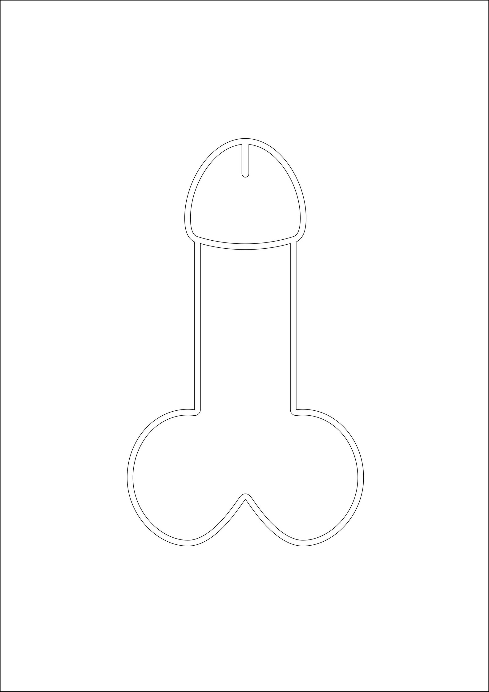 penis silhouette svg dxf eps clip art vector cut. 