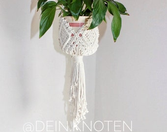 Macrame hanging basket, gift idea, Mother's Day, small souvenir, handmade