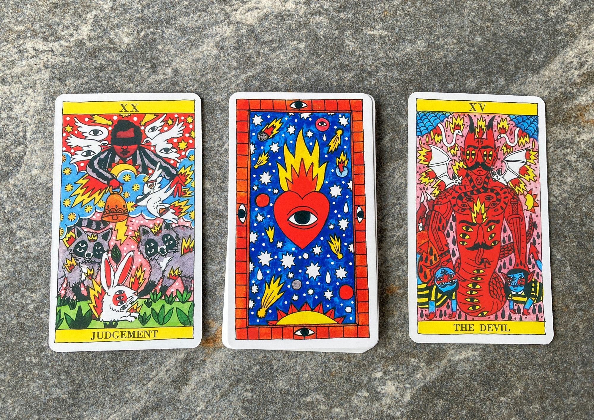 Tarot Del Fuego Full Tarot Deck Tarot Cards Tarot Gift | Etsy