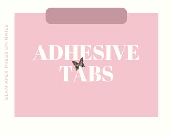 24 Double Sided Nail Adhesive Tabs
