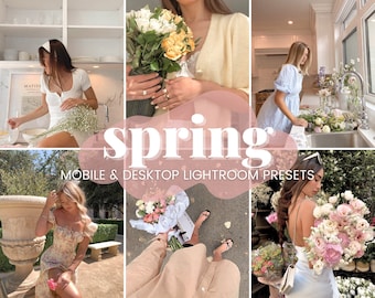 Mobile Presets Lightroom | Instagram Presets | Desktop Lightroom Presets | Lifestyle Natural Presets | Light Airy Presets | Summer Presets