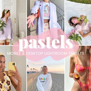 Mobile Lightroom Presets | Instagram Presets | Desktop Lightroom Preset | Influencer & Blogger Preset | Pastel Presets | Airy Light Preset |