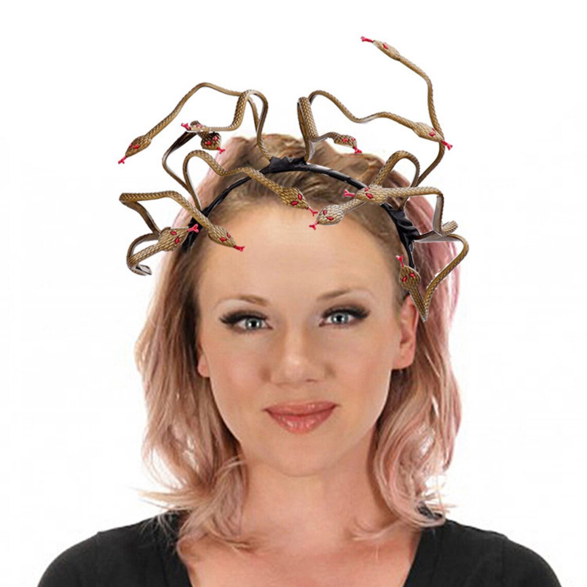 Medusa Headpiece Halloween Accessories Medusa Headband Etsy