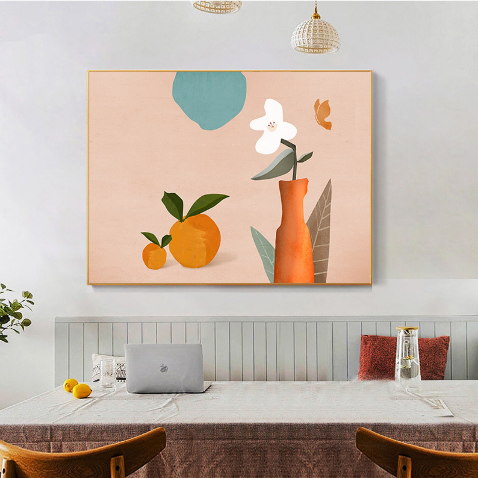 Paint by Number Kit Modern Wall Decor Adult Painting Paint Etsy