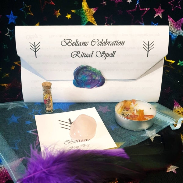 BELTANE SABBAT (May  Day) - Easy Level REAL Spell Kit. Ritual/Magic/Witchcraft/Wiccan/Pagan