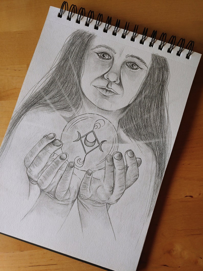 Portrait Drawing Black White Pencil Traditional Art People Kids Babies ...