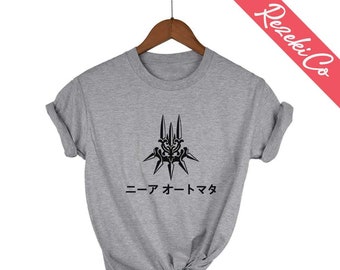 Yorha 2B Nier Automata - Gear t shirt, Emil 2B 2P unisex tee
