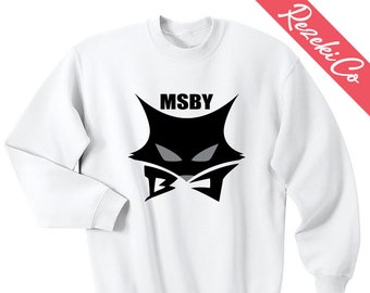 Black Jackals MSBY SweatShirt Volleyball Club Sweater Crewneck Unisex Size