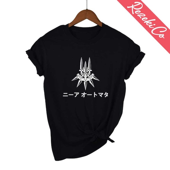 Yorha 2B Nier Automata - Gear T Shirt, Emil 2B 2P Unisex Tee - Etsy