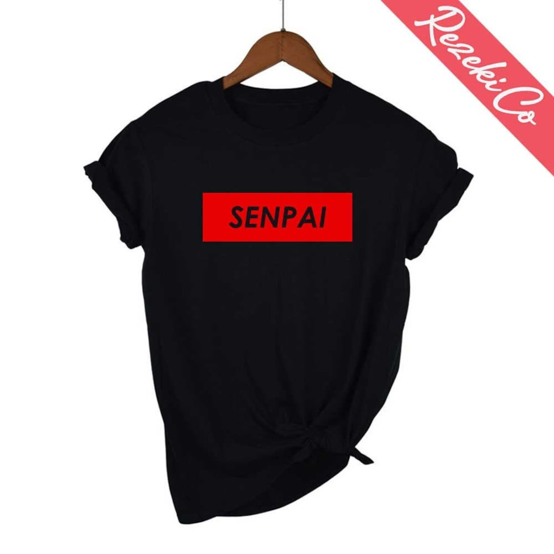 Buy Senpai Shirt Notice Me Senpai Harajuku Kawaii Gift Shirt Unisex Gift  Tshirt Online in India