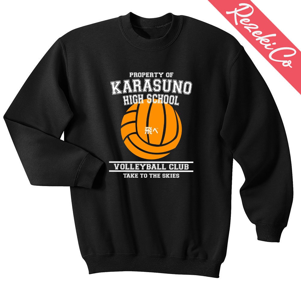  Haikyu Season 4 Karasuno Team & Kanji Motto Juniors Black  T-Shirt-Small : Clothing, Shoes & Jewelry