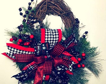 Classic Country Grapevine Christmas Wreath