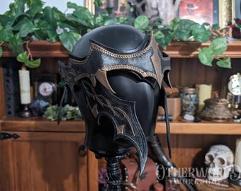 Leather Warrior Battle Crown Headpiece | LARP Cosplay Armor | Thorn Wyvern