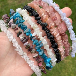 Crystal Chip Headbands