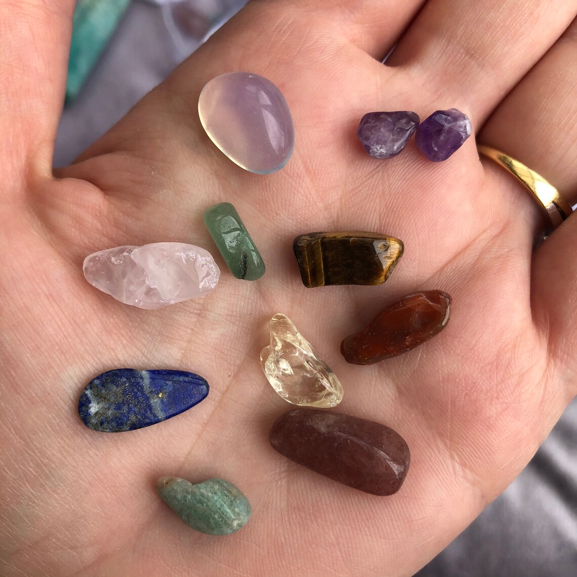 Pocket Crystals Healing Crystals Etsy