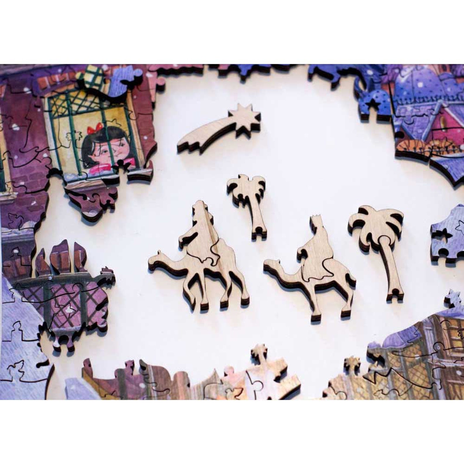 Puzzle en bois puzzle en bois pour adultes puzzle dart pour Etsy