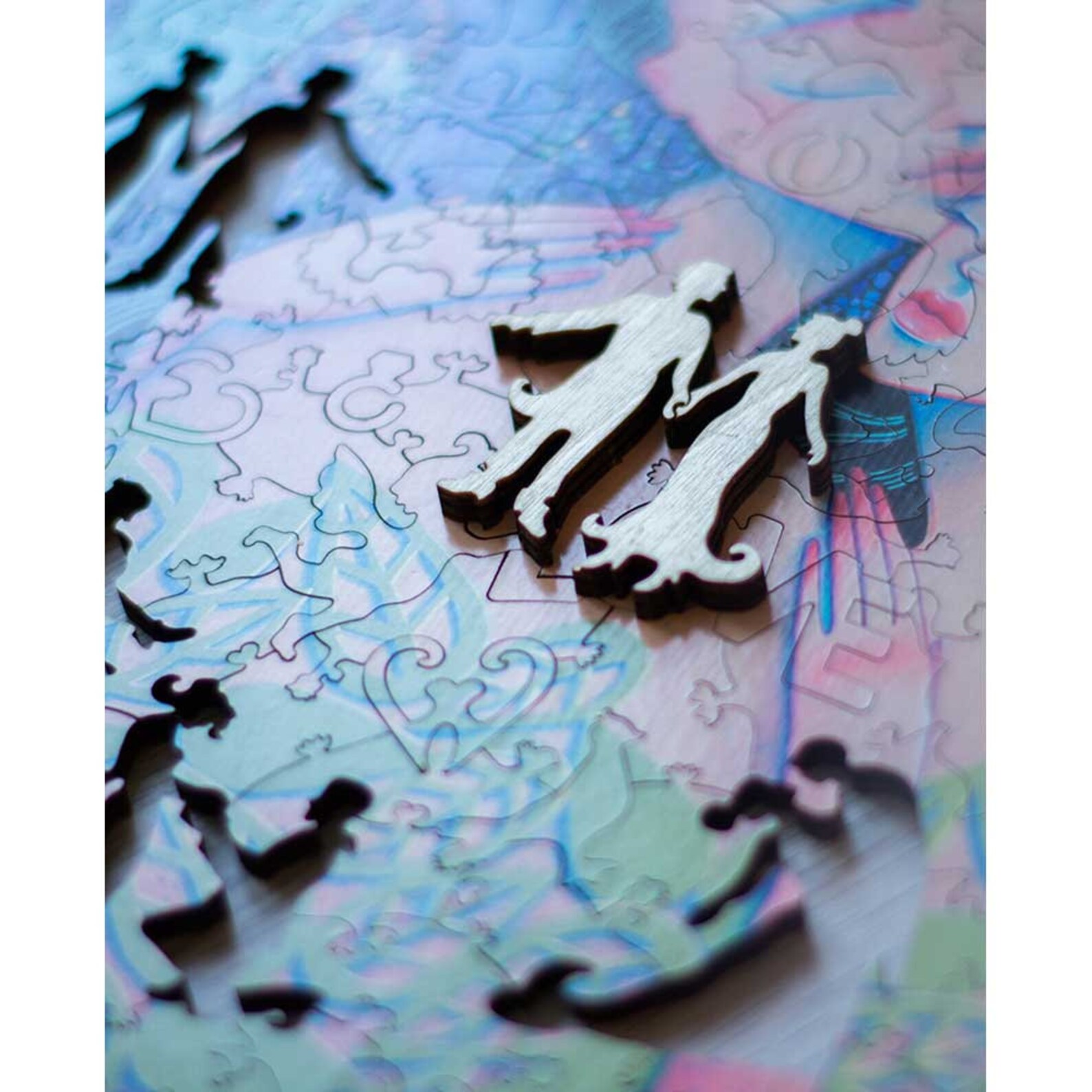 Wooden Jigsaw Puzzle Fine Art Puzzle for Adults Easter gift Etsy