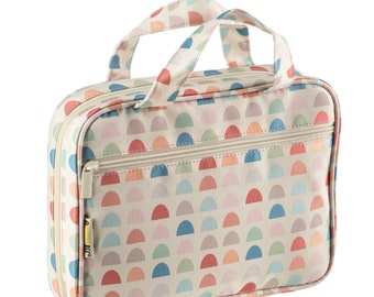 Bible Cover with Handles: Padded Bible Tote Bag (7.5x10x2.5 inches) - Blossom