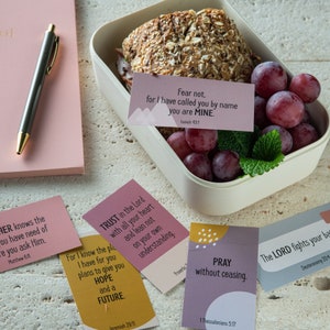 60 Unique Prayer Cards, Bible Verse Cards, Inspirational Cards