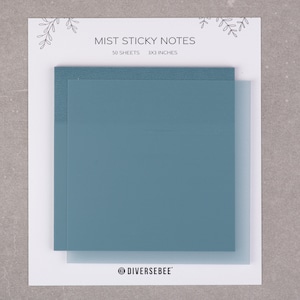 Pastel Transparent Sticky Notes Cute Clear Sticky Tabs Translucent