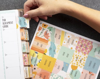 Spanish Bible Tabs: Laminated, Easy-to-Read, Self-Adhesive - Alegria