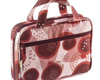 Crimson Bible Cover with Handles, Padded Canvas Tote Bag