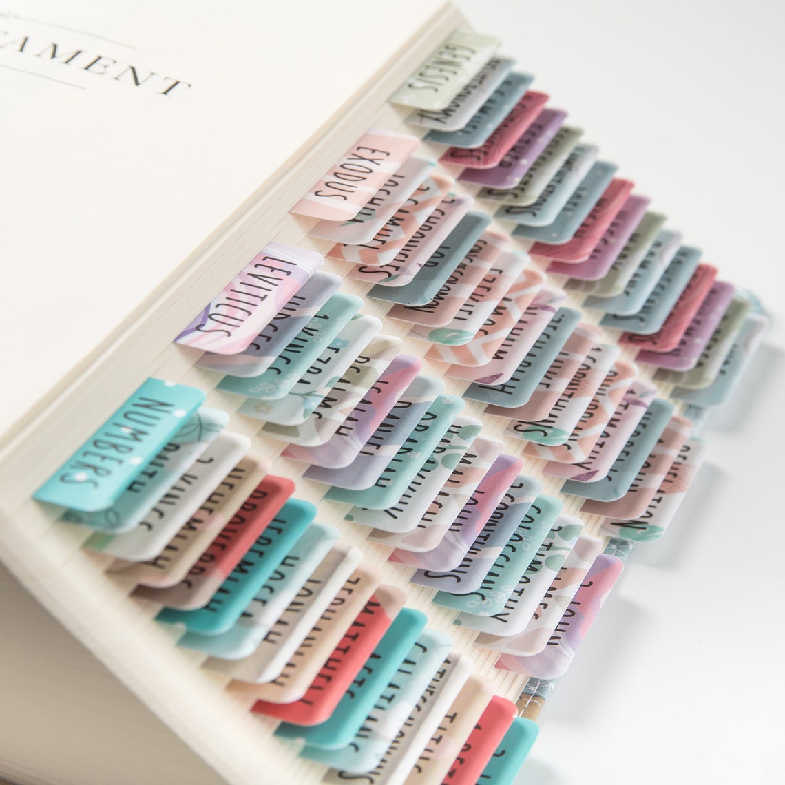 Laminated Bible Tabs With Adhesive easy to Read Easy to Etsy