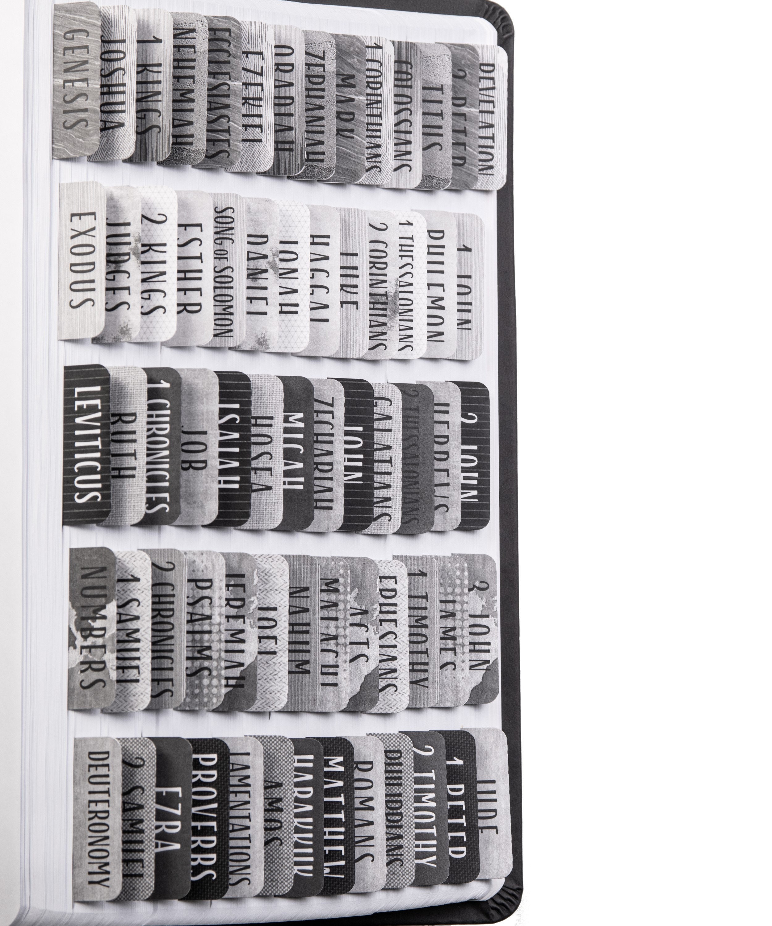Laminated Bible Tabs with Adhesive (Easy to Read, Easy to Apply), Bible Labels, Bible Journaling Accessories, Bible Dividers, Bible Stickers