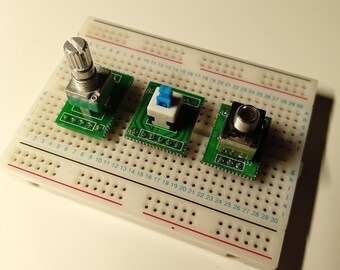 Breadboard electronics eurorack prototyping assorted bits